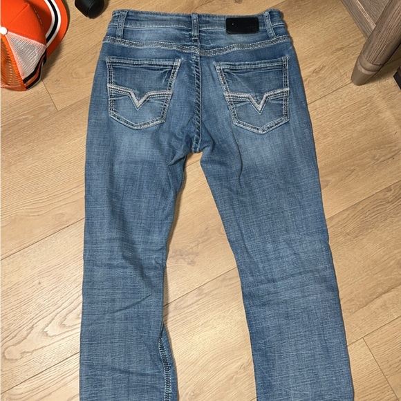 BKE Men's Classic Blue Slim Straight 32/34 Jeans - Picture 3 of 4